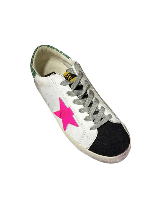 Golden goose glitter green