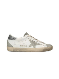 Golden goose white grey glitter