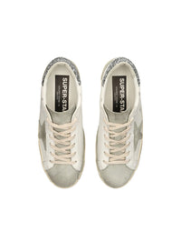 Golden goose white grey glitter