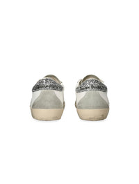 Golden goose white grey glitter