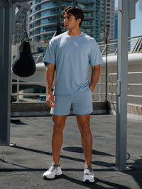 Polyester Set T-Shirt With Short