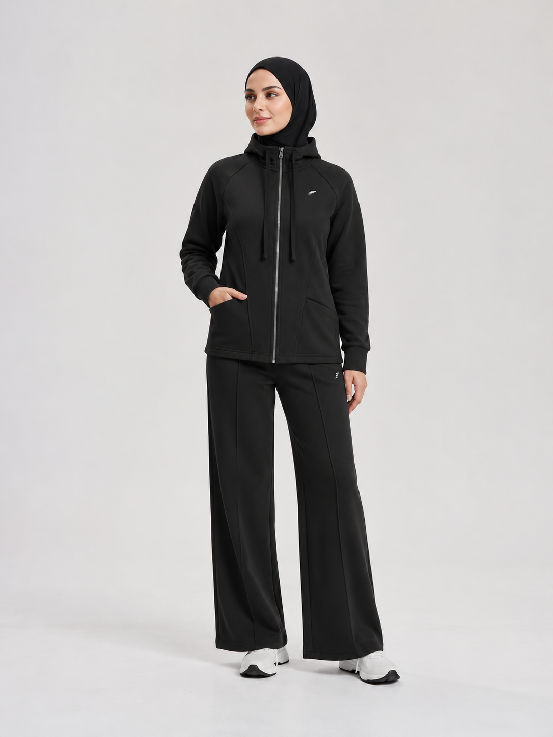 Set Jacket With straight Leg Pant