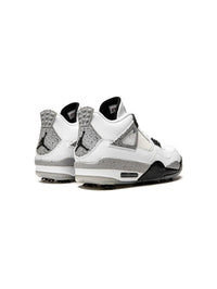 Jordan 4 White fired ball