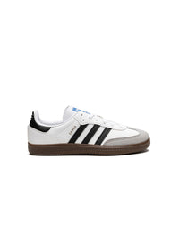 KIDS-Adidas Samba 'White/Black'