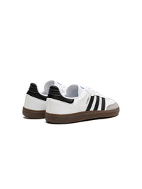 KIDS-Adidas Samba 'White/Black'