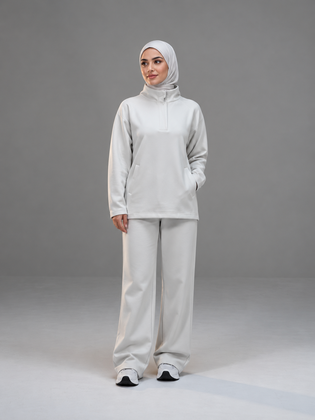 Set Wide Leg Pant and Sweatshirt