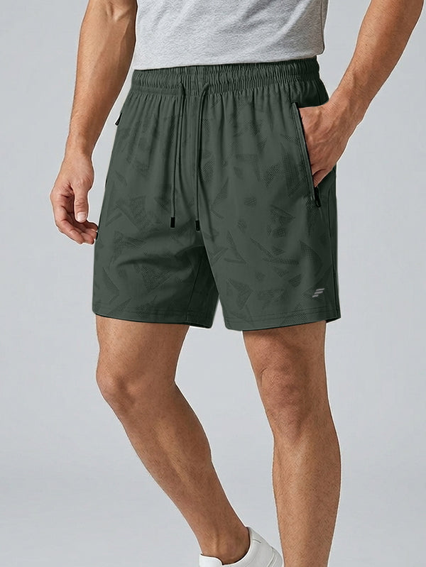 Polyester Casual Printed Short