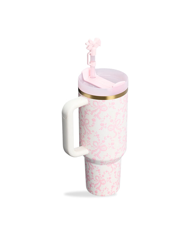 Stanley 1913 x LoveShackFancy Holiday Quencher H2.0 FlowState Tumbler | 40 OZ