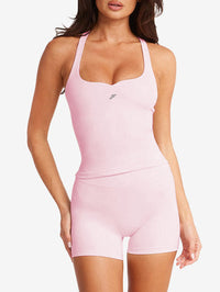 Set High-Rise Short with tank top