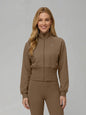 Cropped Full Zip Hoodie