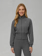 Cropped Full Zip Hoodie