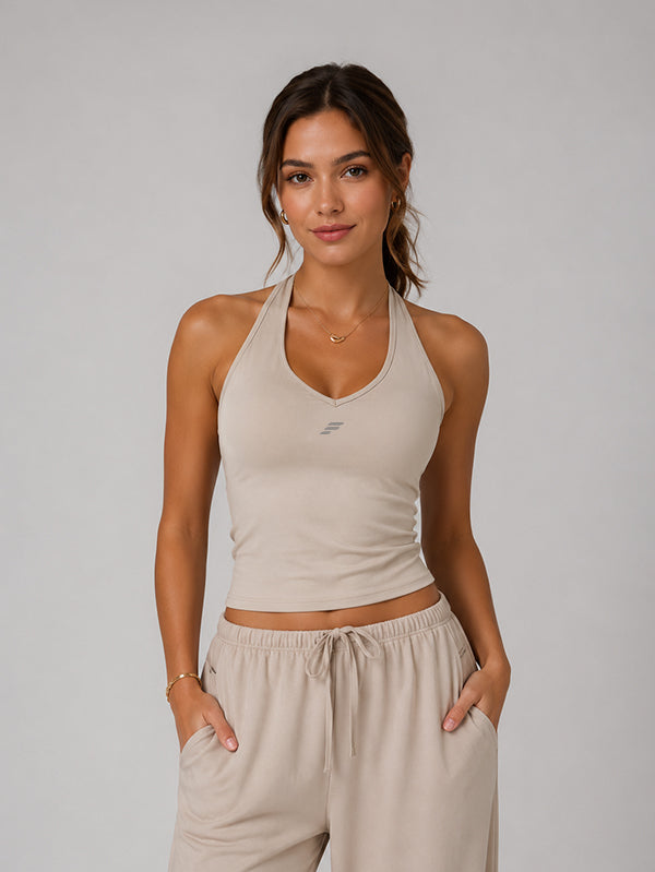The Sprint Halter Tank Top