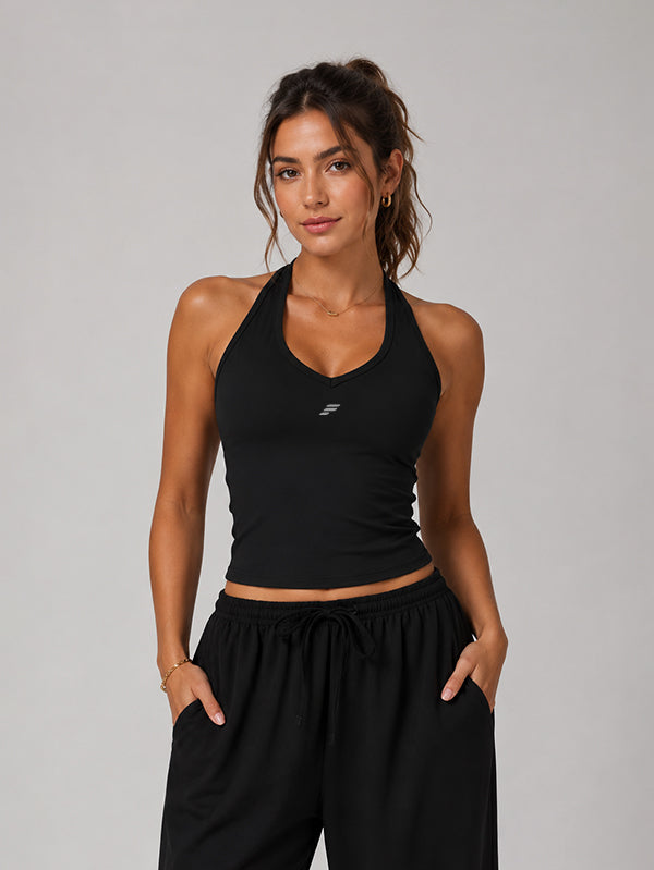 The Sprint Halter Tank Top