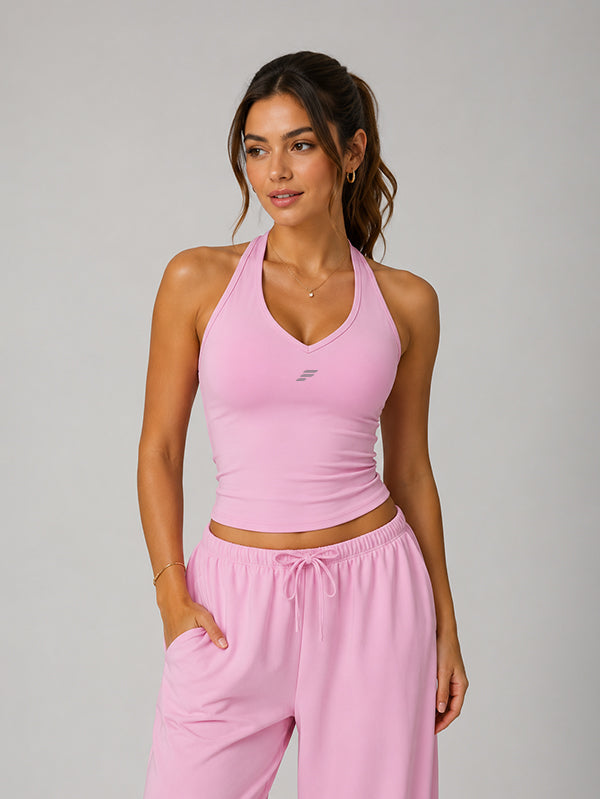 The Sprint Halter Tank Top