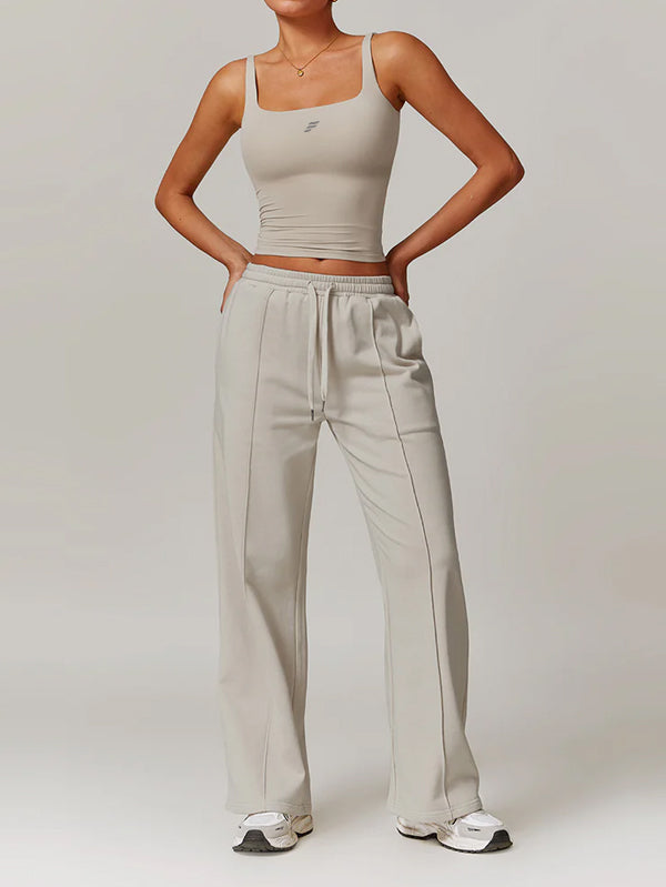Set Wide Leg Pant with Tank Top