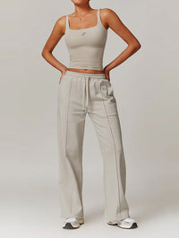 Set Wide Leg Pant with Tank Top