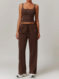 Set Wide Leg Pant with Tank Top