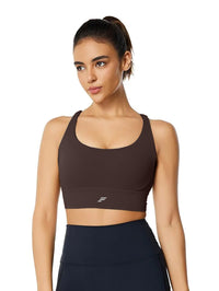 Sport Bra with Cross Back