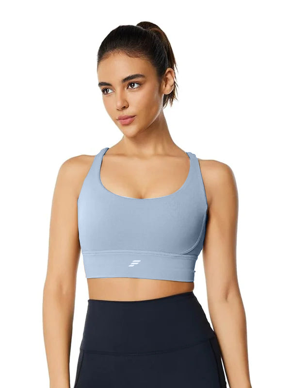 Sport Bra with Cross Back