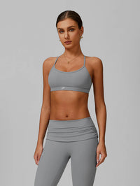 Cross Back and Thin Straps Sports Bras