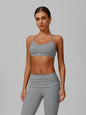 Cross Back and Thin Straps Sports Bras