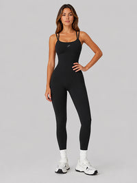 Cross-Back Jumpsuit