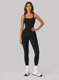 Cross-Back Jumpsuit