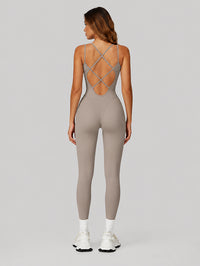 Cross-Back Jumpsuit