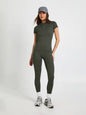 Set Slim Fit T-Shirt with High-Waist Legging