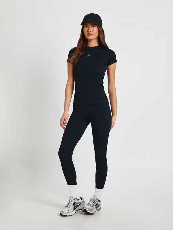 Set Slim Fit T-Shirt with High-Waist Legging