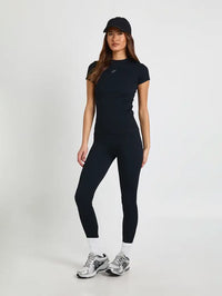 Set Slim Fit T-Shirt with High-Waist Legging