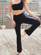 High-Waist Flare Legging