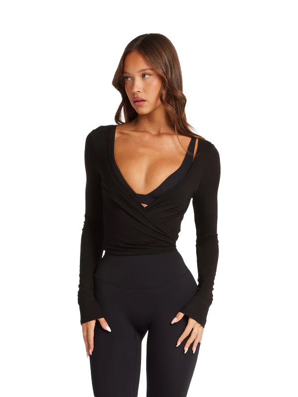 Ballet wrap Top