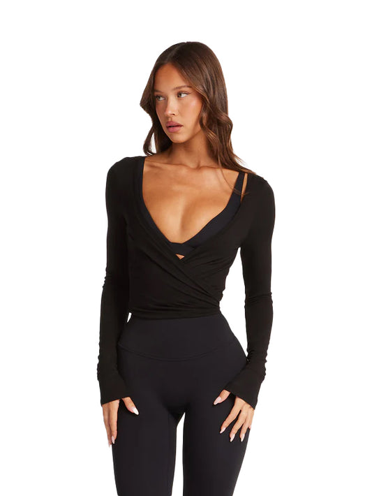 Ballet wrap Top