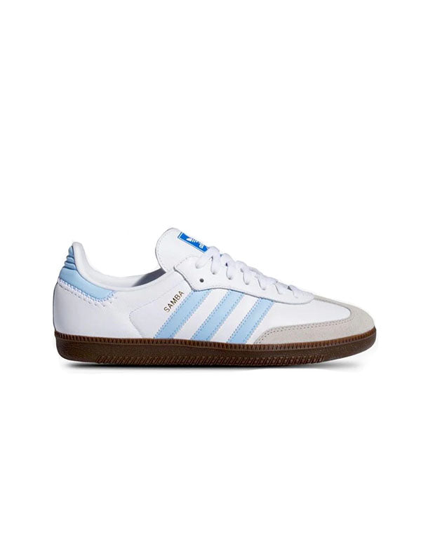 adidas Samba "white blue "