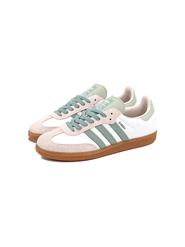 adidas samba OG silver green putty mauve