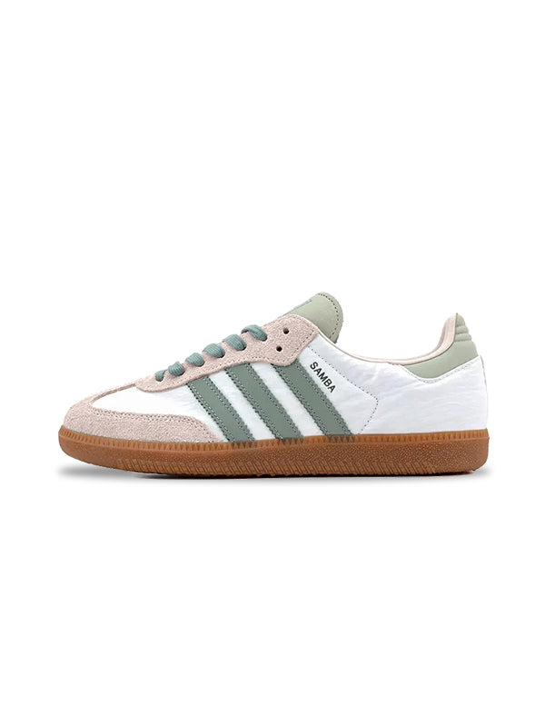adidas samba OG silver green putty mauve