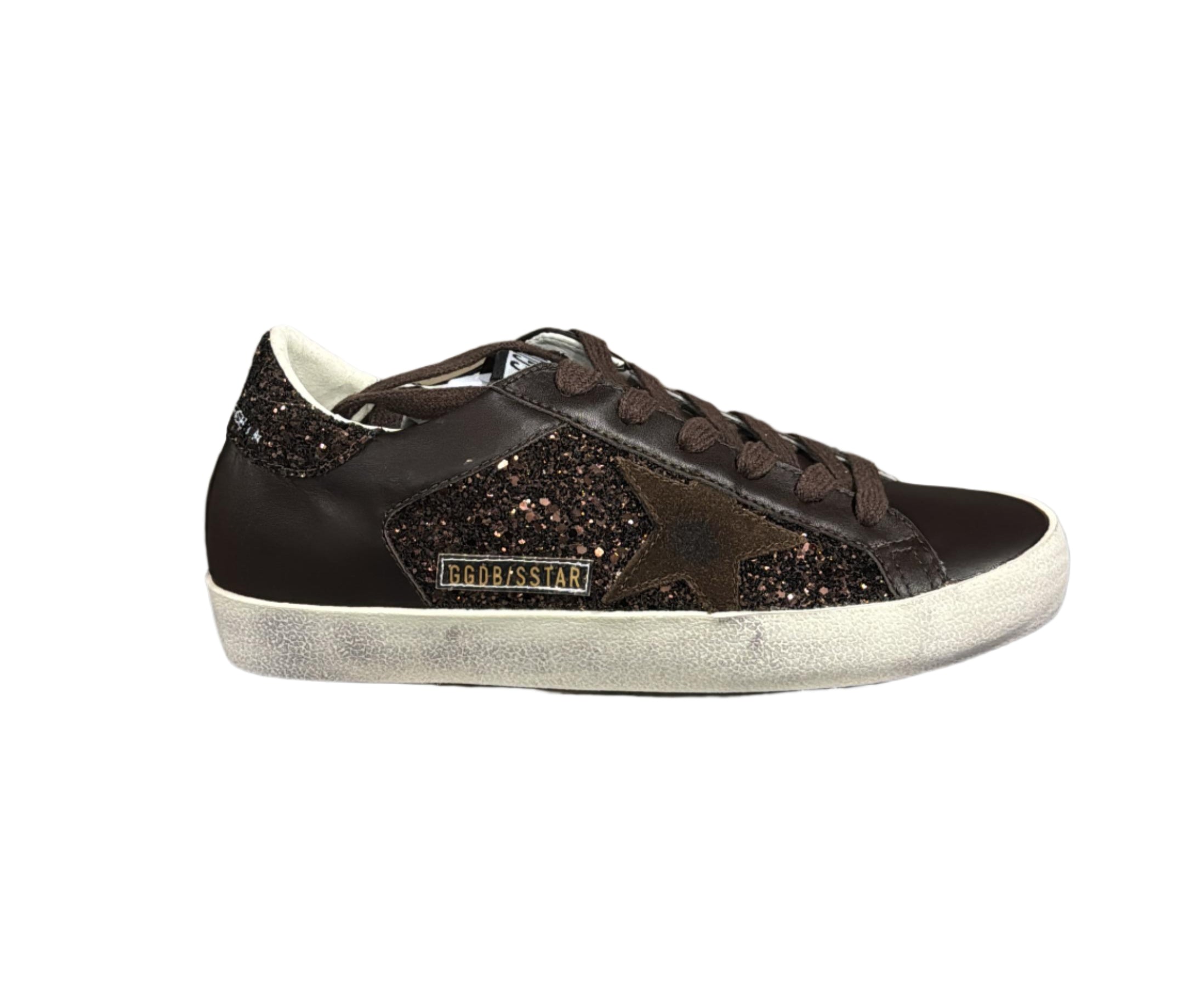 Golden goose super star brown