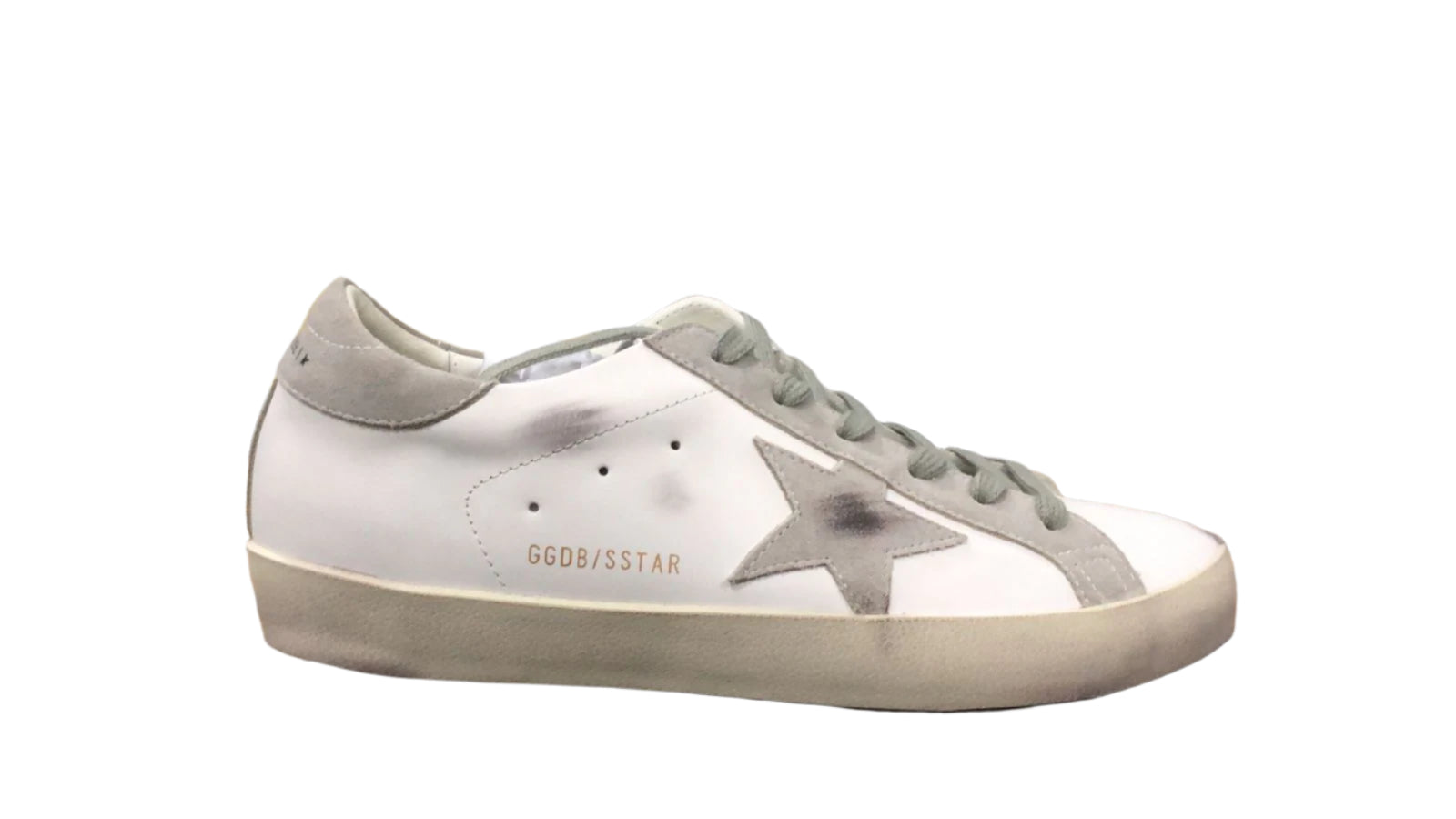 golden goose white dark grey