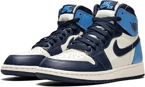 KIDS-Jordan 1 Retro High Obsidian