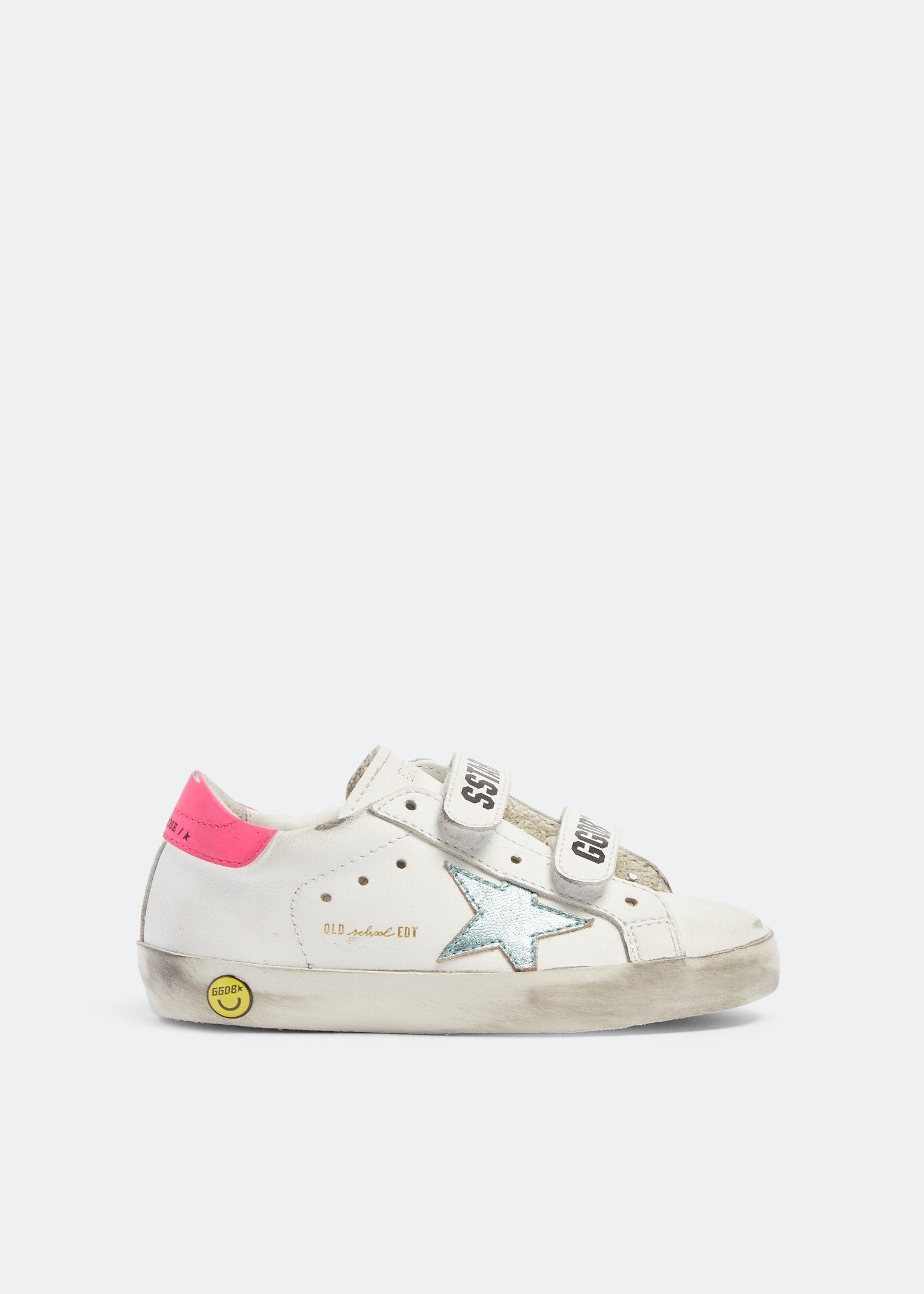 KIDS-Golden goose silver pink