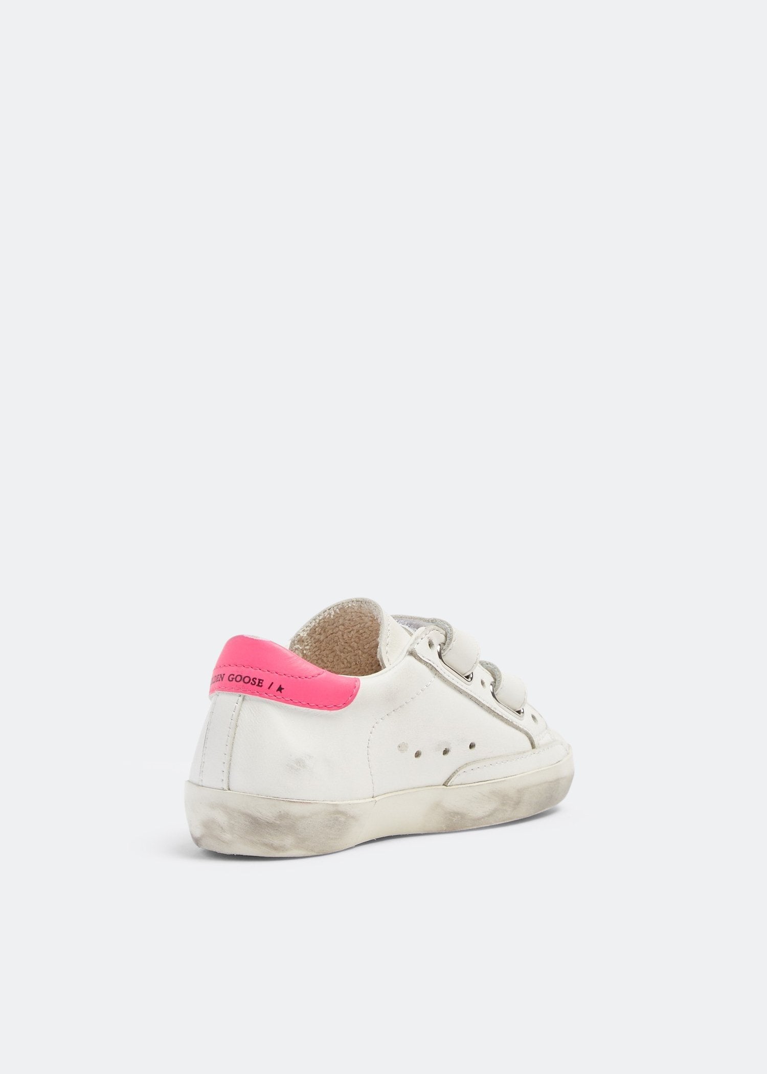 KIDS-Golden goose silver pink