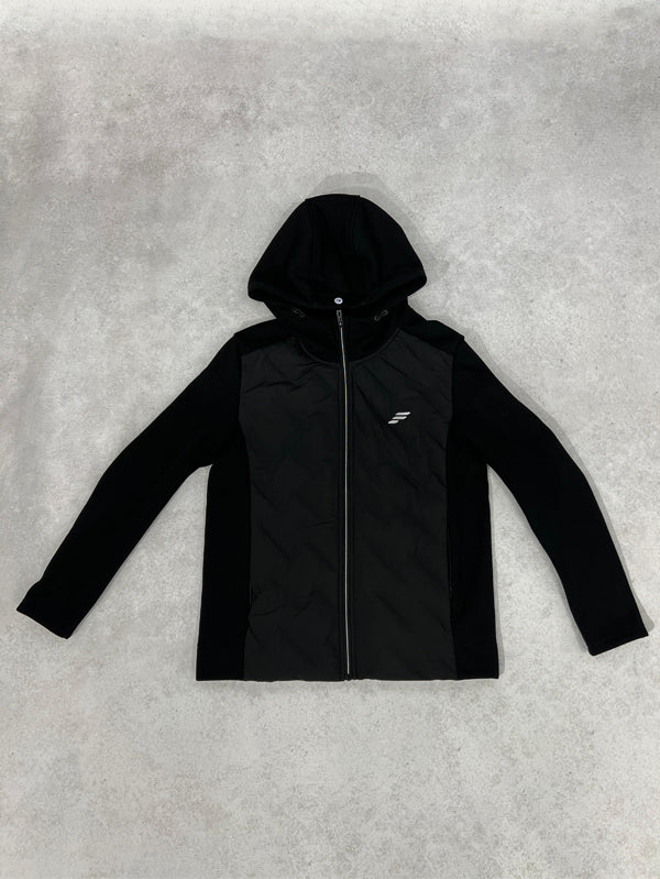 Slim Fit Hooded Zippered Jacket