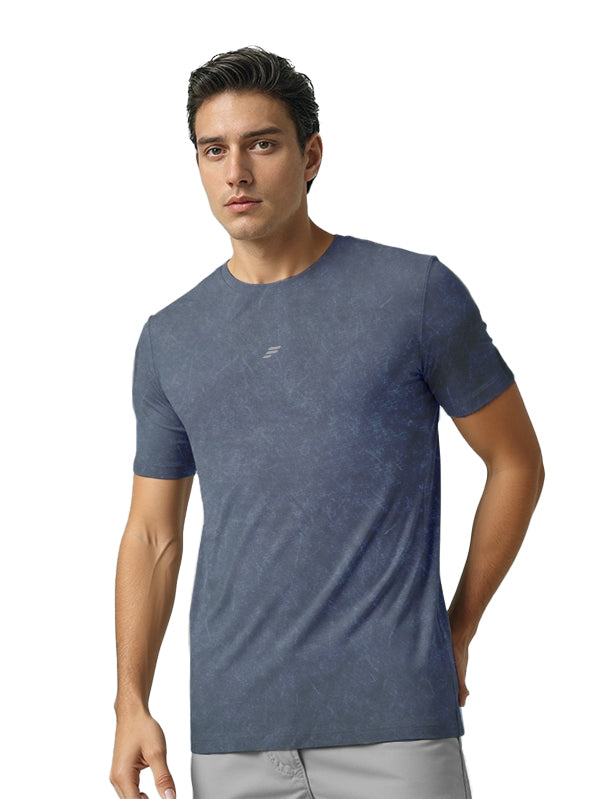 Polyester washed tshirt