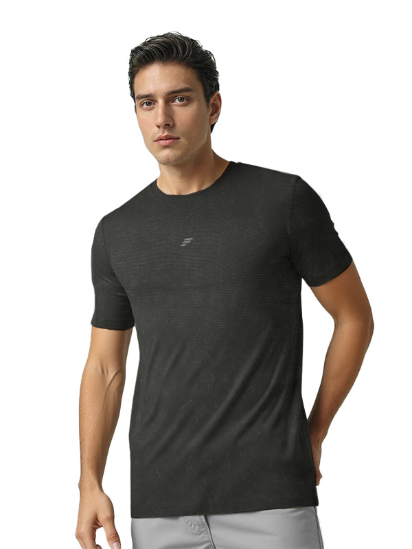 Polyester washed tshirt