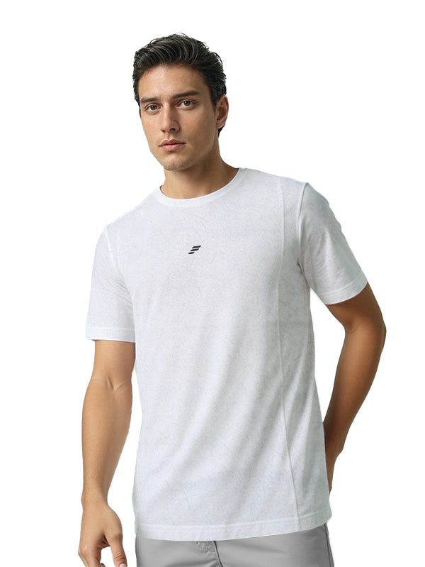 Polyester washed tshirt