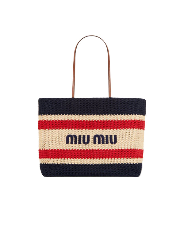 Miu Miu woven tote bag