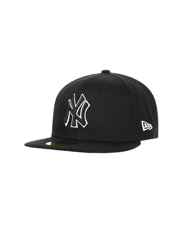 NY Blackout Basic Fitted Hat