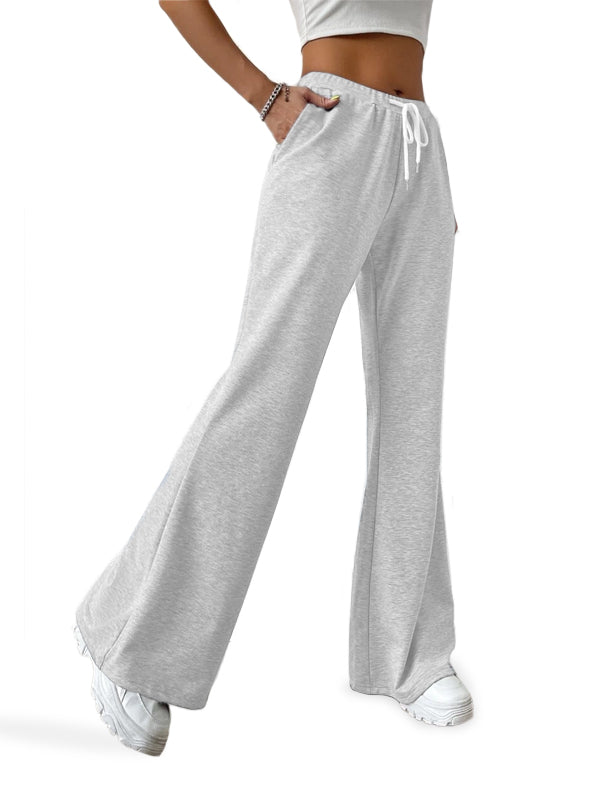 Waist Flare Leg Sweatpants