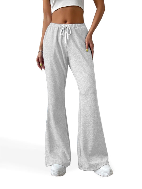 Waist Flare Leg Sweatpants